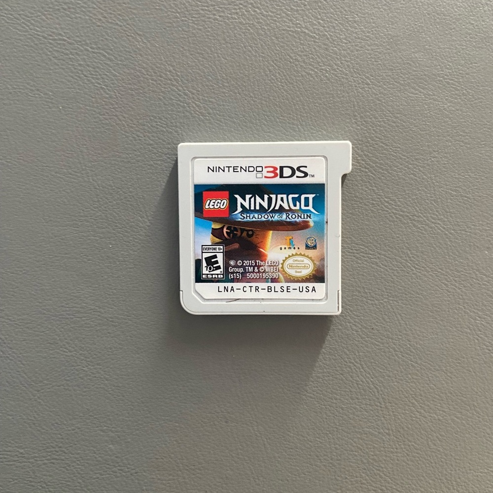 ☾.݁ᛪ༙ 3/$20 🕹️🎮 LEGO Ninjago Shadow of Ronin Nintendo 3DS Game - Loose + Tested